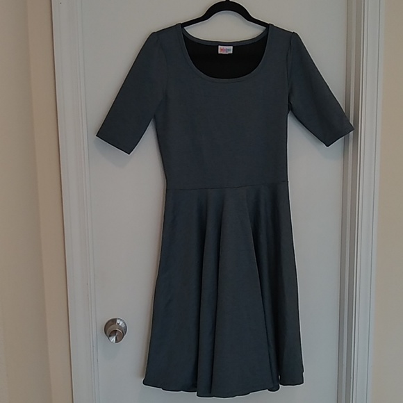 LuLaRoe Dresses & Skirts - Lularoe denim blue Nicole dress